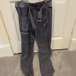 Johnny Was sz 0 (fits like 4) super soft w/ belt. 60% cupra 40% rayon mach wash